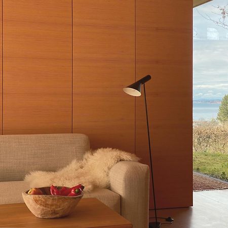 דירות ברגנץ Haus Am Felsen, Ferien In Vorarlberger Architektur מראה חיצוני תמונה